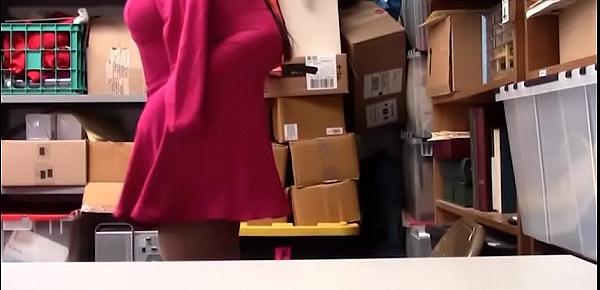  Sexy shoplifter stripsearched and fucked